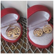 Zjawiskowy zestaw biżuterii ze stali nierdzewnej komplet biżuterii stal