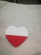 Haftowana termo-naszywka Polska 