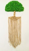 Drzewko, makrama - mech chrobotek reniferowy