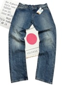 Niebieskie Spodnie Han Kjøbenhavn Selvage Denim jeans Japan