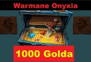 WOW WARMANE ONYXIA GOLD 1000 GOLDA ZŁOTA WORLD OF WARCRAFT A/H