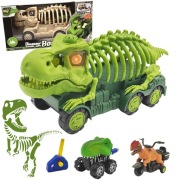 DINOZAUR SZKIELET TRANSPORTER AUTO QUADY MOTORY
