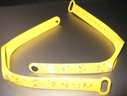 Dwie opaski żółte Pokemon do Smart Band Xiaomi Mi Band 3 4 5 6 7 