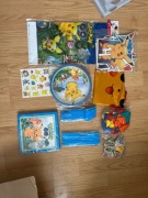 Zestawy  urodzinowy dla dzieci motyw Pokémon 3 sztuki 