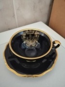 Lindner Kueps Bavaria Moca filiżanka w kolorze kobaltowym