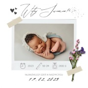 Metryczka plakat dla dziecka