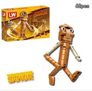 Tung Tung Sahur – Klocki, Figurki, Zabawka Blind Box, Kolekcjonerskie