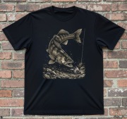 Koszulka z Sandaczem  T-shirt sandacz