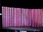 Zestaw literatury klasycznej w twardej skórzanej oprawie