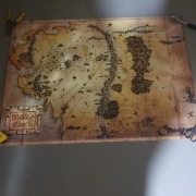 sprzedam mape Śródziemia 140x100