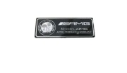 Naklejka Emblemat Znaczek Logo AMG MERCEDES 78mm x 31mm klapa błotnik
