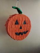 Zestaw piniata Dynia halloween +kij