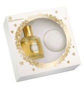 Yves Rocher zestaw FLEUR de NOEL woda 50ml + mydło