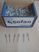500 szt Nity Aluminiowe 3,2x10 mm COFAN