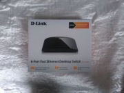 8 portowy switch D-Link model DES-1008D