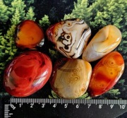 Efektowny zestaw agatów #2 - gratisy - NEGOCJUJ CENĘ