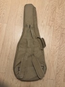 Futerał do gitary do noszenia instrumentu plecak beżowy