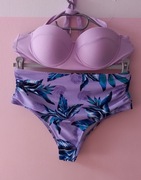 Wyprzedaż Struj kąpielowy z listkami Fiołkowy roz.M wymiary opis