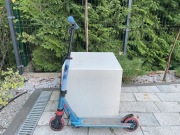 Hulajnoga dla dzieci z hamulcem ręcznym i amortyzacją Mid 5 