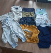 ubranka niemowlęce na 62 cm