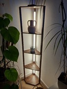 Lampa stojąca EDISHINE z 4 półkami – ściemniana LED, obrotowa 360°