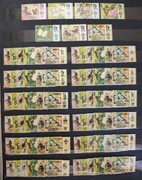 !!! MALEZJA OWADY MOTYLE - 13 PIĘKNYCH SERII - CZYSTE**!!! 