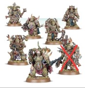 Plague Marines - NIEKOMPLETNE - Death Guard - Warhammer 40k