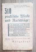 Niemiecka książka,,310 Praktycznych Porad i Wskazówek,,.