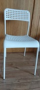 Krzesło biale Ikea Adde
