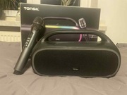 Głośnik przenośny Tonsil Tonus + mikrofon czarny 50 W