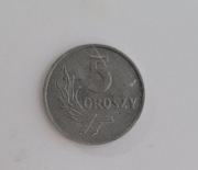 5 gr z 1972 r. Moneta kolekcjonerska