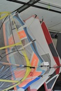 2.1 m2 aerotech używany żagiel windsurfingowy kompletny pędnik  2.1m2