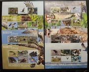 !!!  PTAKI - PIĘKNE BLOKI 8 SZTUK - CZYSTE**!!! 