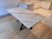 Włoski stół ze spieku kwarcowego 100x200 - nowy kosztował 17tyś