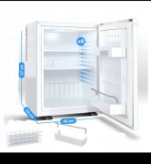 Mini lodówka z zamkiem 40l