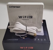 Antena WiFi 6 Comfast CF-ANT2508 | Dual Band 5dBi | SMA | Magnes | Nowa