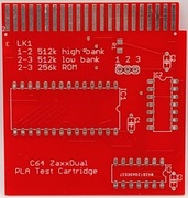 Płytka PCB kartridża ZaxxDual do testowania zamienników PLA