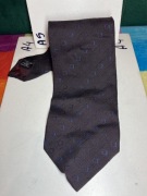 włoski jedwabny krawat GIORGIO ARMANI oryginalny