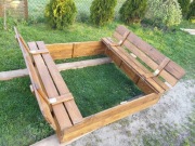 Piaskownica 120x120, wysyłka