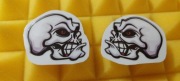 SKULL HARLEY NAKLEJKA STICKER