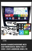 Radio Android Mercedes Benz w211+kamera  cofania+Kamery 360 stopni