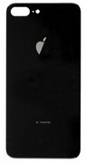 Szkło tylne iPhone 8+ PLUS czarne ,klapka tylna, plecki, szkło tył BIG HOLE