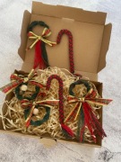 Zestaw ozdób świątecznych 