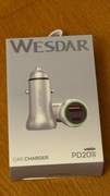 Ładowarka Samochodowa Wesdar 20W