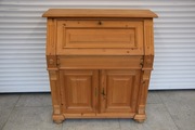sekretarzyk z drewna świerkowego - super stan 