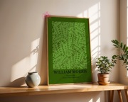 Plakat William Morris ,,Branch, Cotton Prints Exibition"