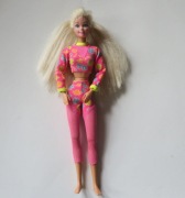 Lalka vintage Workin Out Barbie Mattel 1996