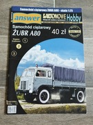 Model kartonowy Żubr A80