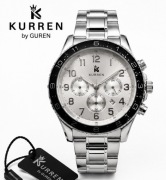 KURREN – Stylowy Zegarek Męski Sportowo-Elegancki