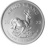 Srebrna moneta Krugerrand 1 uncja